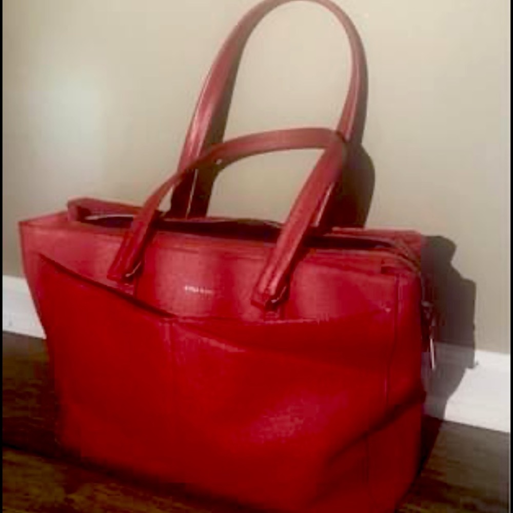 Cole Haan Red Purse (Large)